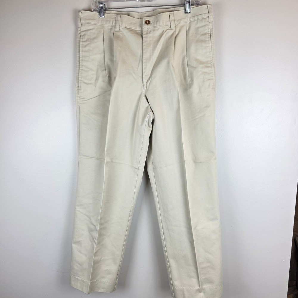 Vintage Duxbak Khaki Pants 36X30 Men's 100% cotton Made In‎ USA.D62